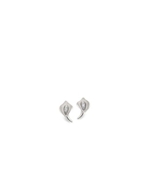 ORECCHINI ORO BIANCO DONNA ANNAMARIA CAMMILLI CALLA GOR0882W Annamaria Cammilli