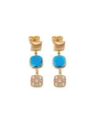 ORECCHINI AQUACARAMELLE REVERSE DONNA AQUAFORTE