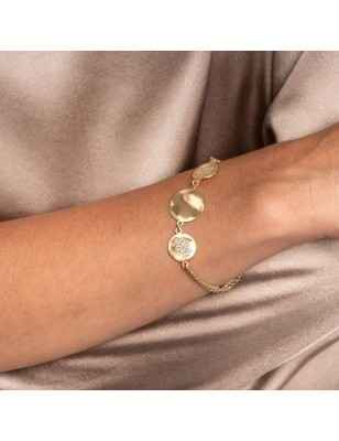 BRACCIALE ONDE CON CATENA DONNA AQUAFORTE H4063464 AQUAFORTE