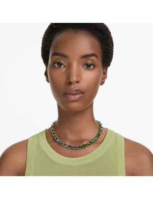 COLLANA MILLENIA VERDE TAGLIO OCTAGON DONNA SWAROVSKI  5671257 Swarovski