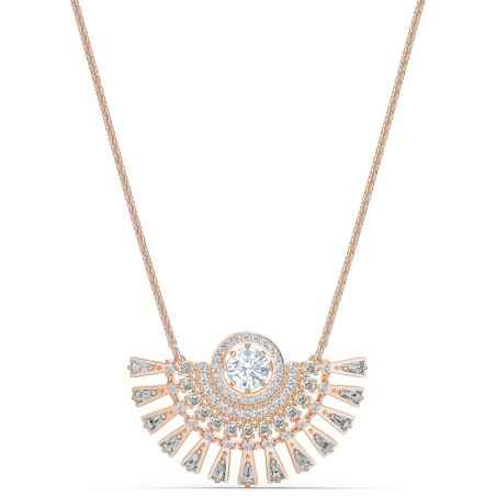 COLLANA SPARKLING COLOR ORO ROSA DONNA SWAROVSKI 5578116 Swarovski