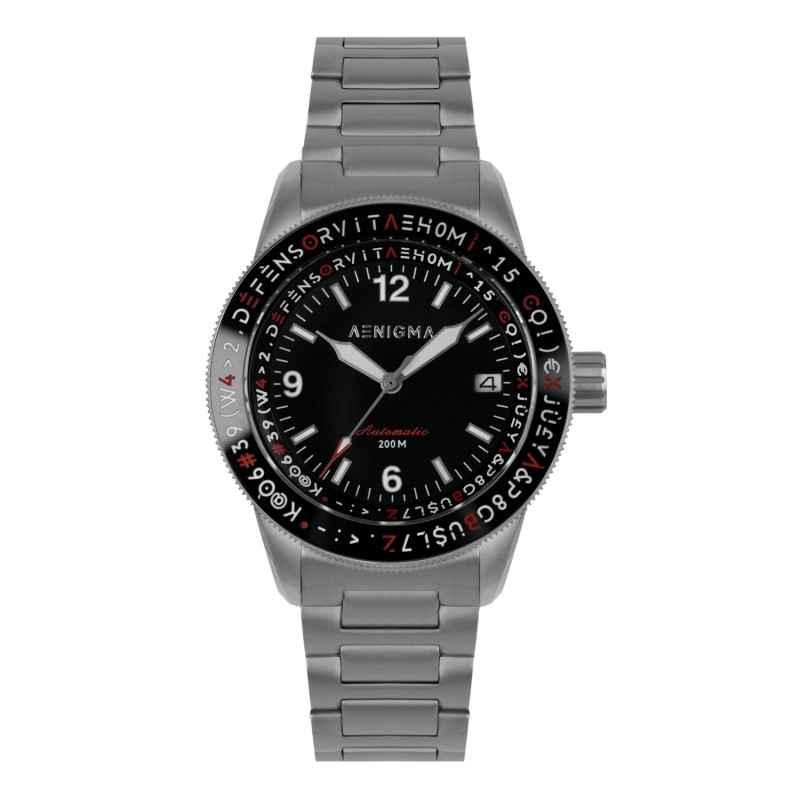 OROLOGIO CODEX DEFENSOR VITAE NERO UOMO AENIGMA 