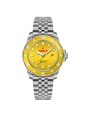 OROLOGIO AL QUARZO QUADRANTE GIALLO UOMO CLONEX  XGG Clonex