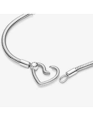 BRACCIALE CON CHIUSURA A CUORE M19 DONNA PANDORA 