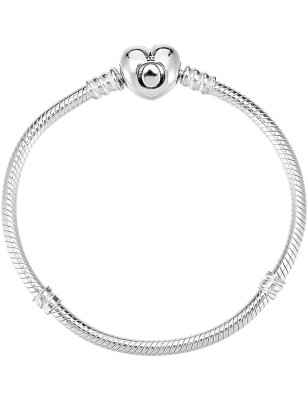 BRACCIALE CHIUSURA CUORE M17 DONNA PANDORA MOMENTS 590719-17 Pandora