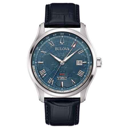 OROLOGIO GMT AUTOMATIC UOMO BULOVA WILTON 96B385 Bulova