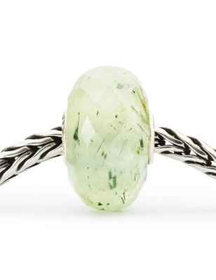 BEAD PRENITE CON QUARZO TORMALINATO TROLLBEADS