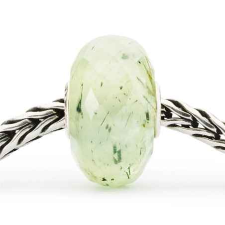 BEAD PRENITE CON QUARZO TORMALINATO TROLLBEADS