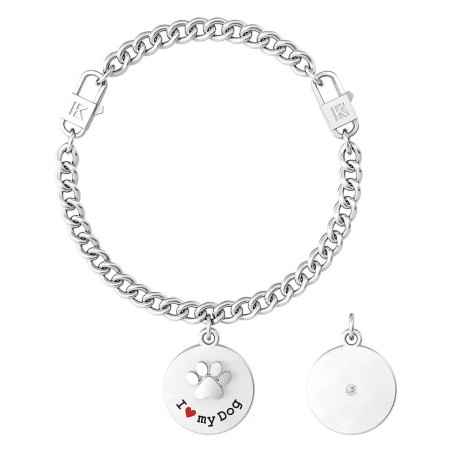 BRACCIALE I LOVE MY DOG KIDULT ANIMAL PLANET 731963 KIDULT
