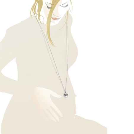 COLLANA SUONAMORE I MONDI ARGENTO DONNA LE BEBE' 