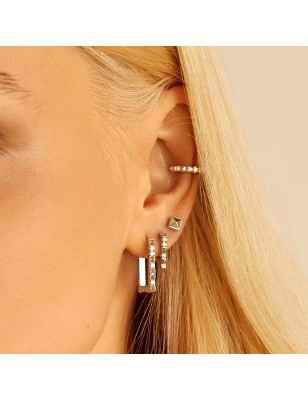  MONORECCHINO EAR CUFF DONNA ROSATO 