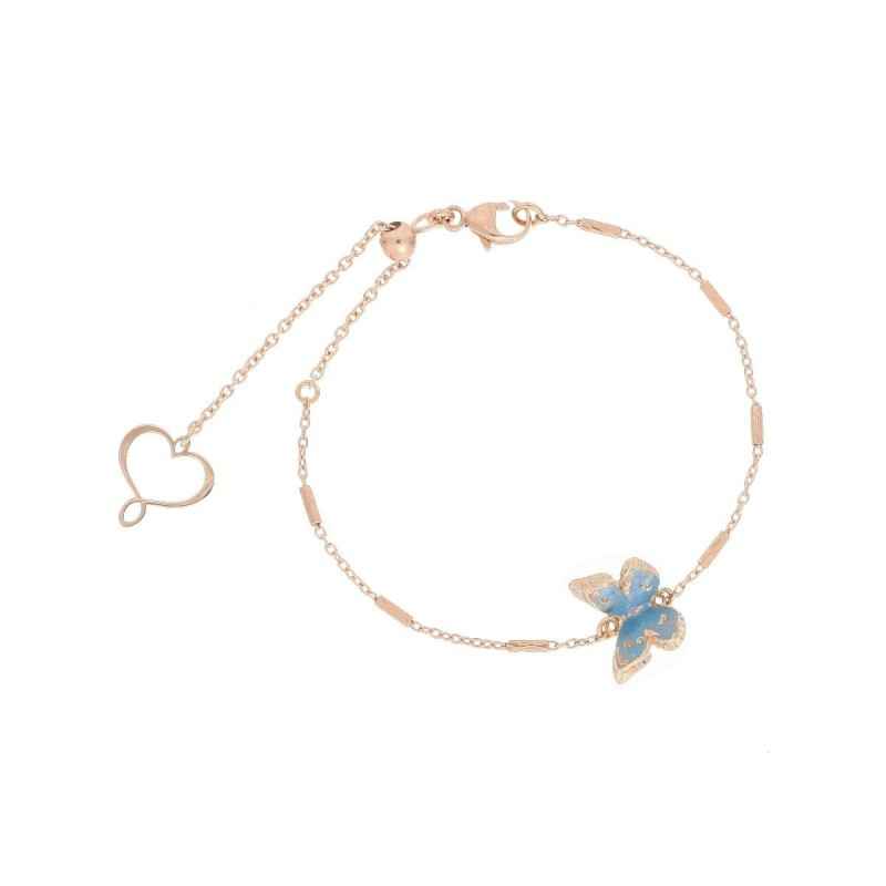 BRACCIALE FARFALLA AZZURRA DONNA MAMAN ET SOPHIE