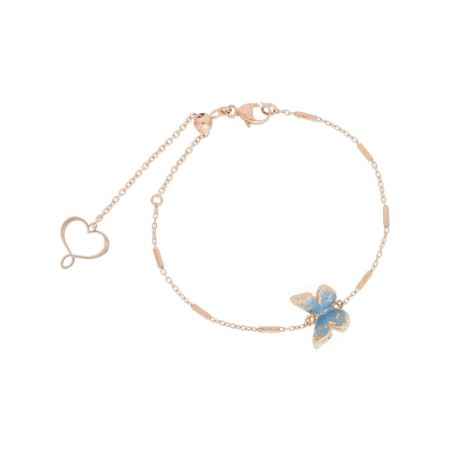 BRACCIALE FARFALLA AZZURRA DONNA MAMAN ET SOPHIE BPFAR5 Maman et Sophie