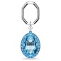 PORTACHIAVI LUCENT BLU  SWAROVSKI 
