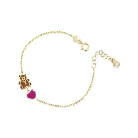 BRACCIALE TOYS CUORE ORSETTO PRIMEGIOIE LE BEBE' PMG072 LE BEBE'