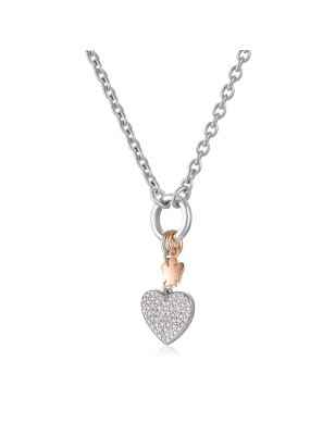 COLLANA CUORE CHARM E ANGELO DONNA ROBERTO GIANNOTTI 
