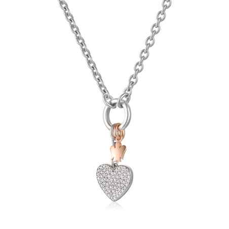 COLLANA CUORE CHARM E ANGELO DONNA ROBERTO GIANNOTTI 