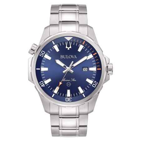 OROLOGIO AL QUARZO UOMO BULOVA MARINE STAR 96B397 Bulova