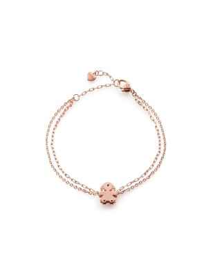 BRACCIALE BIMBA ORO ROSA DIAMANTE I CLASSICI LE BEBE' LBB525 LE BEBE'