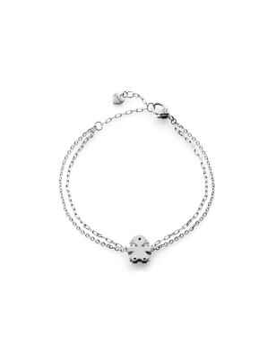 BRACCIALE BIMBA ORO BIANCO DIAMANTE I CLASSICI LE BEBE' LBB524 LE BEBE'