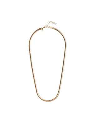 COLLANA CATENA PIATTA ZIGRINATA DONNA ALISIA GLENDA