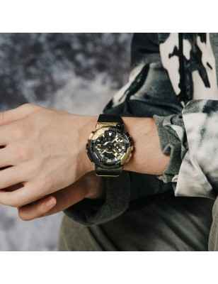 OROLOGIO ADVENTURE'S STONE NERO ORO UOMO CASIO G-SHOCK GM-114GEM-1A9ER Casio