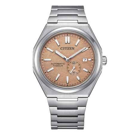 OROLOGIO MECCANICO SALMON UOMO CITIZEN SUPER TITANIUM NJ0180-80Z CITIZEN