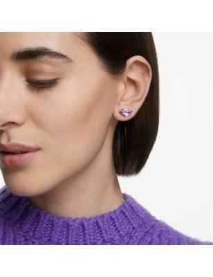 MONORECCHINO VIOLA DONNA SWAROVSKI LUCENT 5613561 Swarovski