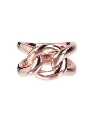 ANELLO A FASCIA MAGLIA INTRECCIO M16 DONNA BRONZALLURE 