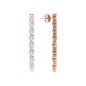 ORECCHINI PENDENTI DESIGN TRECCIA DONNA BRONZALLURE ORECCHINI PENDENTI DESIGN TRECCIA DONNA BRONZALLURE