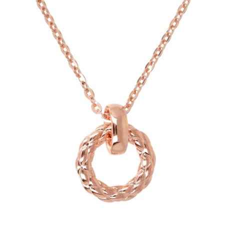 COLLANA CON PENDENTE MATELASSE' DONNA BRONZALLURE  WSBZ02050.R BRONZALLURE