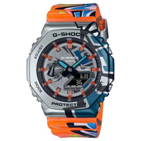 OROLOGIO STREET SPIRIT MULTICOLOR UOMO CASIO G-SHOCK GM-2100SS-1AER Casio