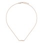 COLLANA CON BARRETTA 'GUCCI' ORO ROSA DONNA GUCCI LINK TO LOVE COLLANA CON BARRETTA 'GUCCI' ORO ROSA DONNA GUCCI LINK TO LOVE