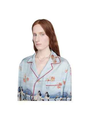 COLLANA CON BARRETTA 'GUCCI' ORO ROSA DONNA GUCCI LINK TO LOVE YBB66210800200U Gucci