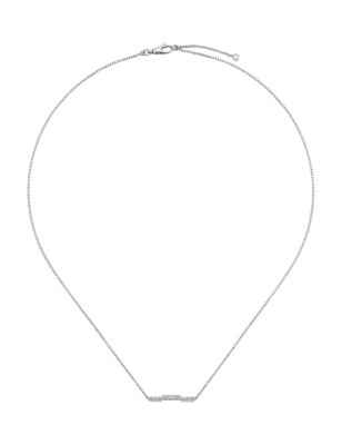COLLANA CON DIAMANTI BARRETTA 'GUCCI' DONNA GUCCI LINK TO LOVE YBB66213200100U Gucci
