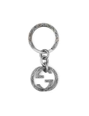 PORTACHIAVI UOMO-DONNA GUCCI INTERLOCKING G YBF45530800100U Gucci