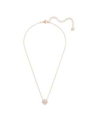 SET UNA QUADRIFOGLIO ROSA DONNA SWAROVSKI 