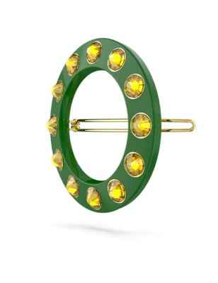 FERMAGLIO TAGLIO TONDO VERDE DONNA SWAROVSKI  5622227 Swarovski