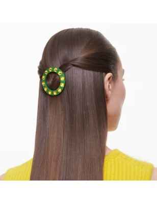 FERMAGLIO TAGLIO TONDO VERDE DONNA SWAROVSKI  5622227 Swarovski