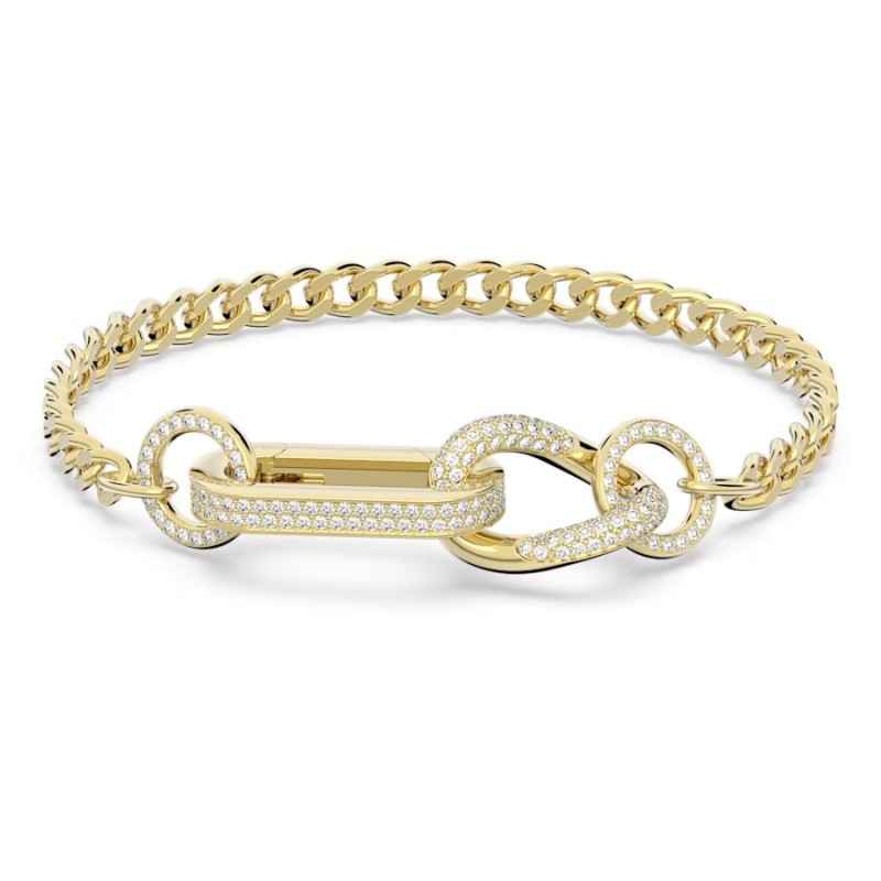 BRACCIALE DEXTERA PAVE COLOR ORO M DONNA SWAROVSKI 