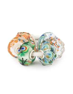 BEAD SET GIARDINO DELL'ARMONIA DONNA TROLLBEADS TGLBE-00242 Trollbeads