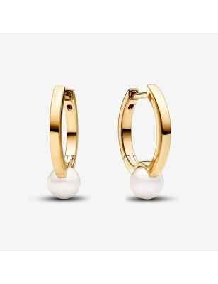 ORECCHINI CERCHI CON PERLE DONNA PANDORA TIMELESS 263170C01 Pandora