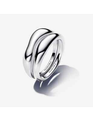 ANELLO LINEA SINUOSA DIVISIBILE MIS.56 DONNA PANDORA  193264C00-56 Pandora