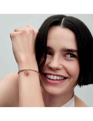 CHARM PENDENTE FARFALLA ARANCIONE E ROSA DONNA PANDORA  782698C01 Pandora