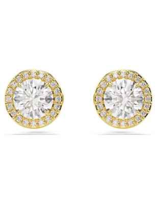 ORECCHINI A LOBO UNA TAGLIO ROUND DONNA SWAROVSKI  5686637 Swarovski