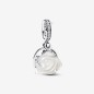 CHARM PENDENTE ROSA BIANCA DONNA PANDORA 