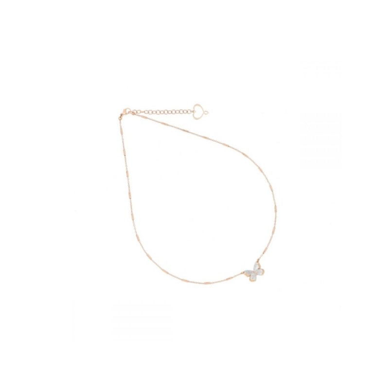 GIROCOLLO FARFALLA BIANCA MAMAN ET SOPHIE LE FARFALLE