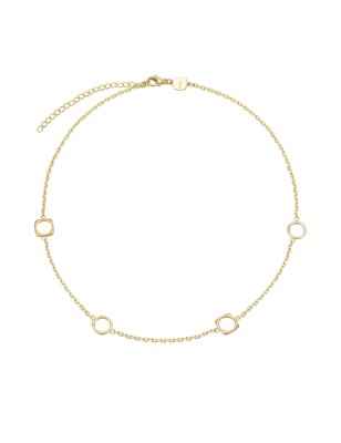 COLLANA TETRA ACCIAIO IP GOLD DONNA BREIL  TJ3168 Breil
