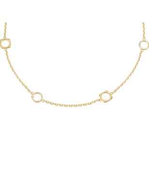 COLLANA TETRA ACCIAIO IP GOLD DONNA BREIL 