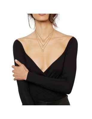 COLLANA SET 2 COLLANE ACCIAIO IP GOLD DONNA BREIL  TJ3170 Breil